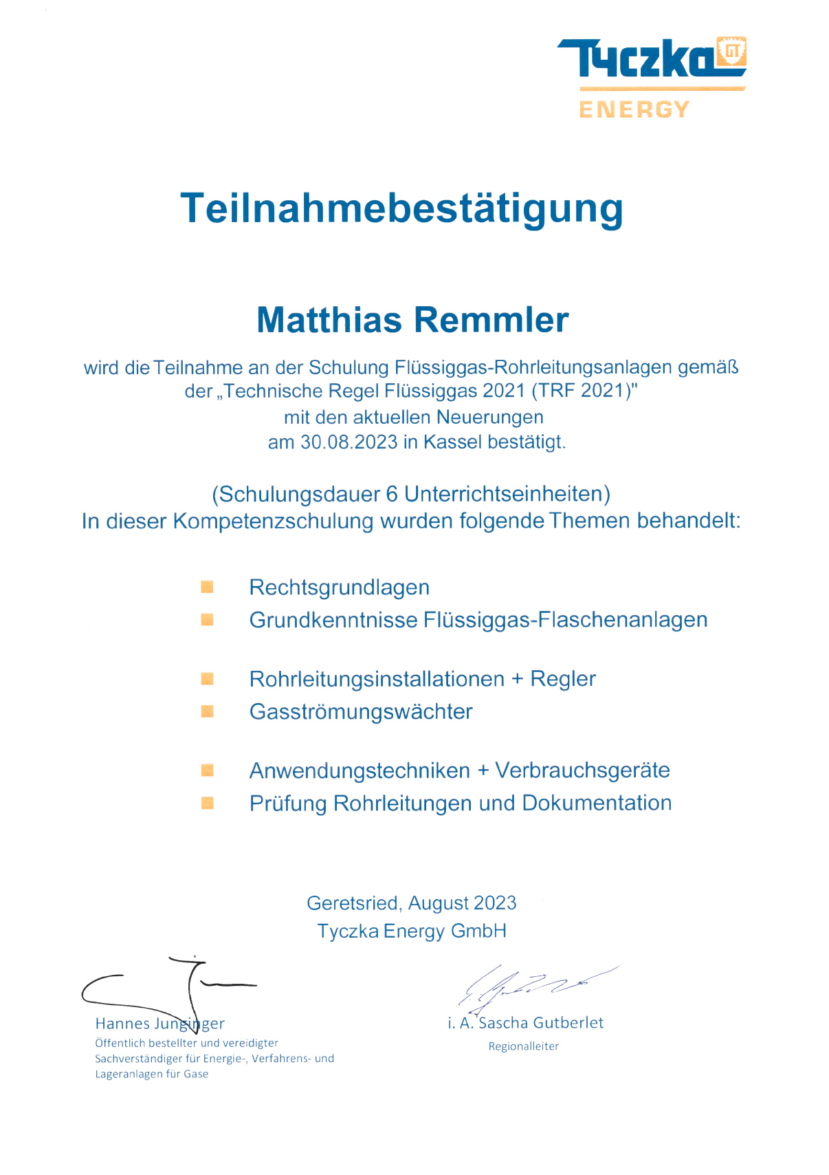 Mennekes Haustechnik GmbH & Co.KG - Zertifikate 7